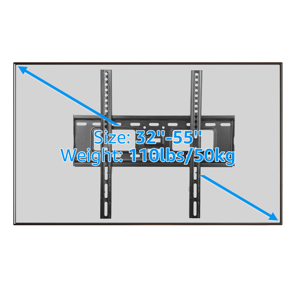 Fixed TV Bracket Wholesale TV Mounts Holder for 32"-55" MUT0073-F