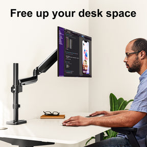 Single Monitor Desk Mount for 13''-32'' Monitors MUA6007