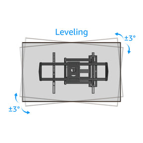 Full Motion TV Mount Wall Bracket for 42-75 Inch V531