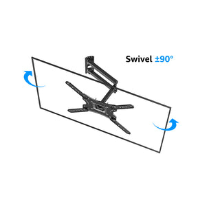 TV Mount Wall Swivel Bracket Max VESA 400*400mm Base for 26-60 Inch E470
