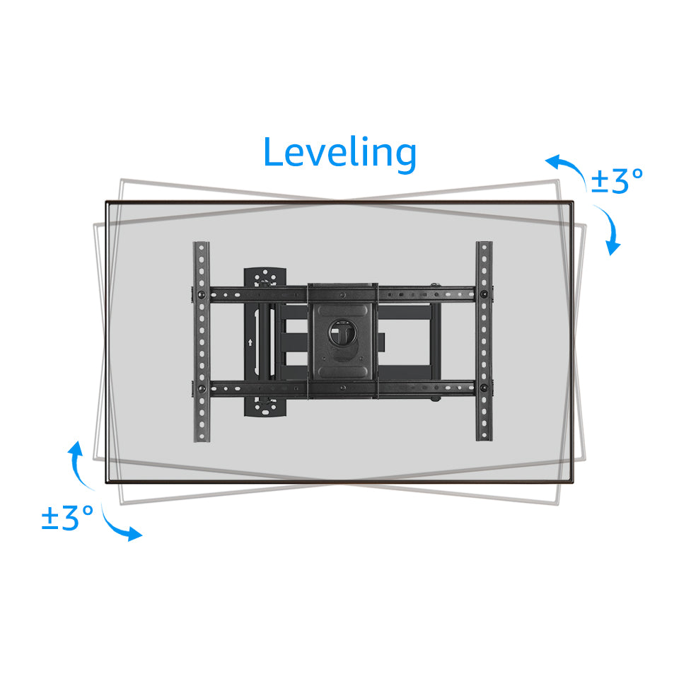 Full Motion TV Wall Swivel Mount for 42-75 inch TVs V541