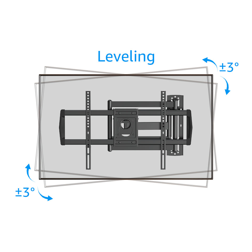 Full Motion TV Wall Swivel Mount for 42-75 inch TVs V541