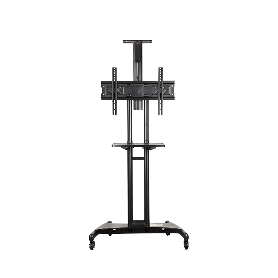 Mobile TV Trolley Cart Height Adjustable TV Pedestal Stand for 32''-70'' TVs MUT1118