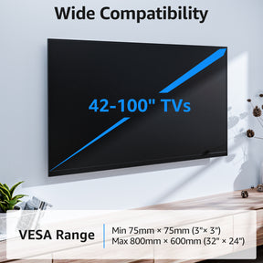 TV Wall Mount for 60-100inch  up to 90kg/200lbs MUT0093