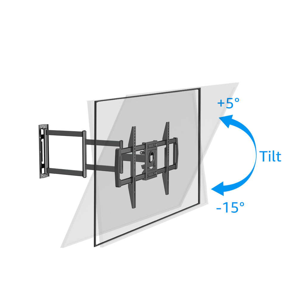 Full Motion TV Mount Wall Bracket for 42-75 Inch V531