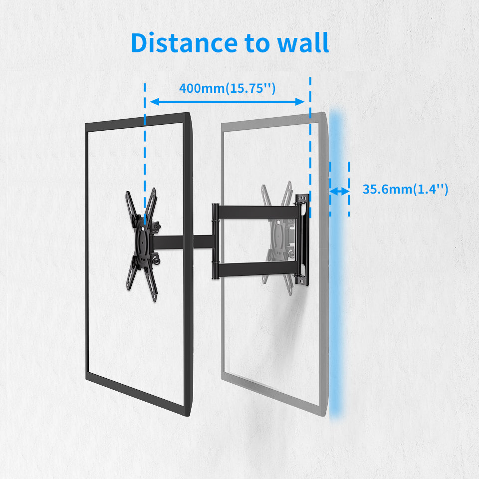 TV Rack Swivel Mount Wall 14"-42" S200