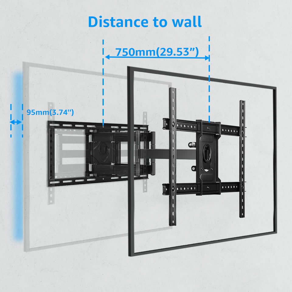 Full Motion TV Swivel Wall Mount for 37''-82'' TVs V660