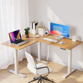 Standing Desk Frame Triple Motor L Shaped Electric 3 Standing Desk legs MUD32
