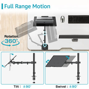 Laptop Mount for 13''-17'' Notebooks MUA4001