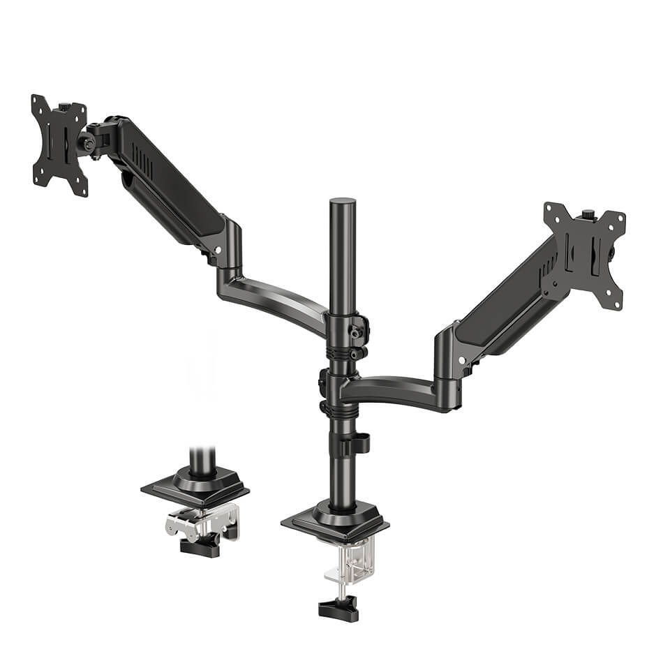 Freelift Dual Monitor Desk Mount for Max 32'' Monitors MUA6016