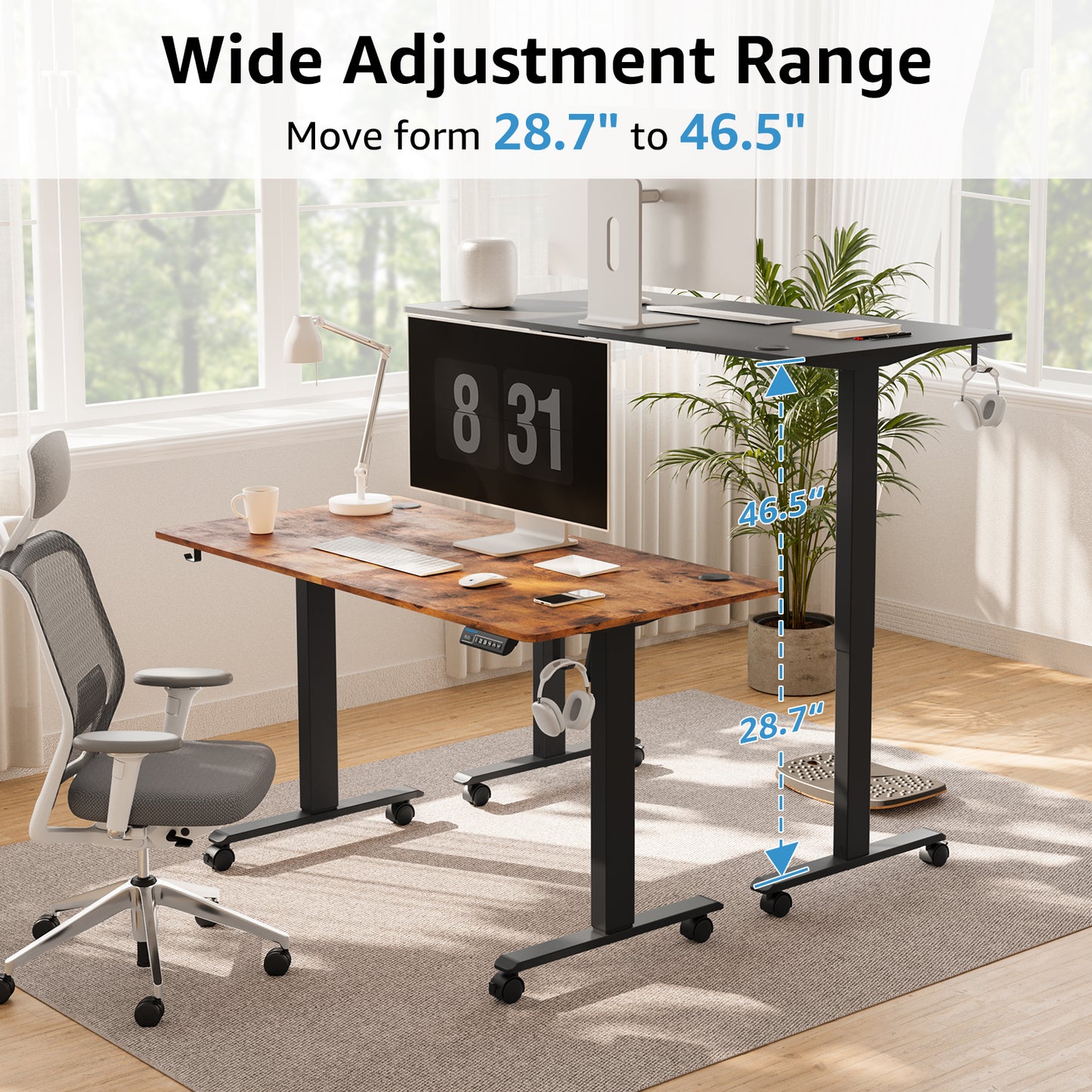Height Adjustable Electric Standing Desk - MUD312