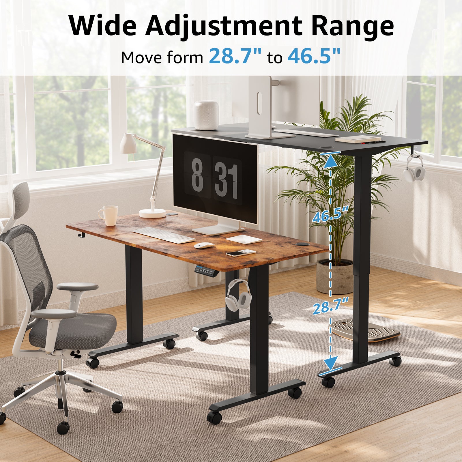 Height Adjustable Electric Standing Desk - MUD312
