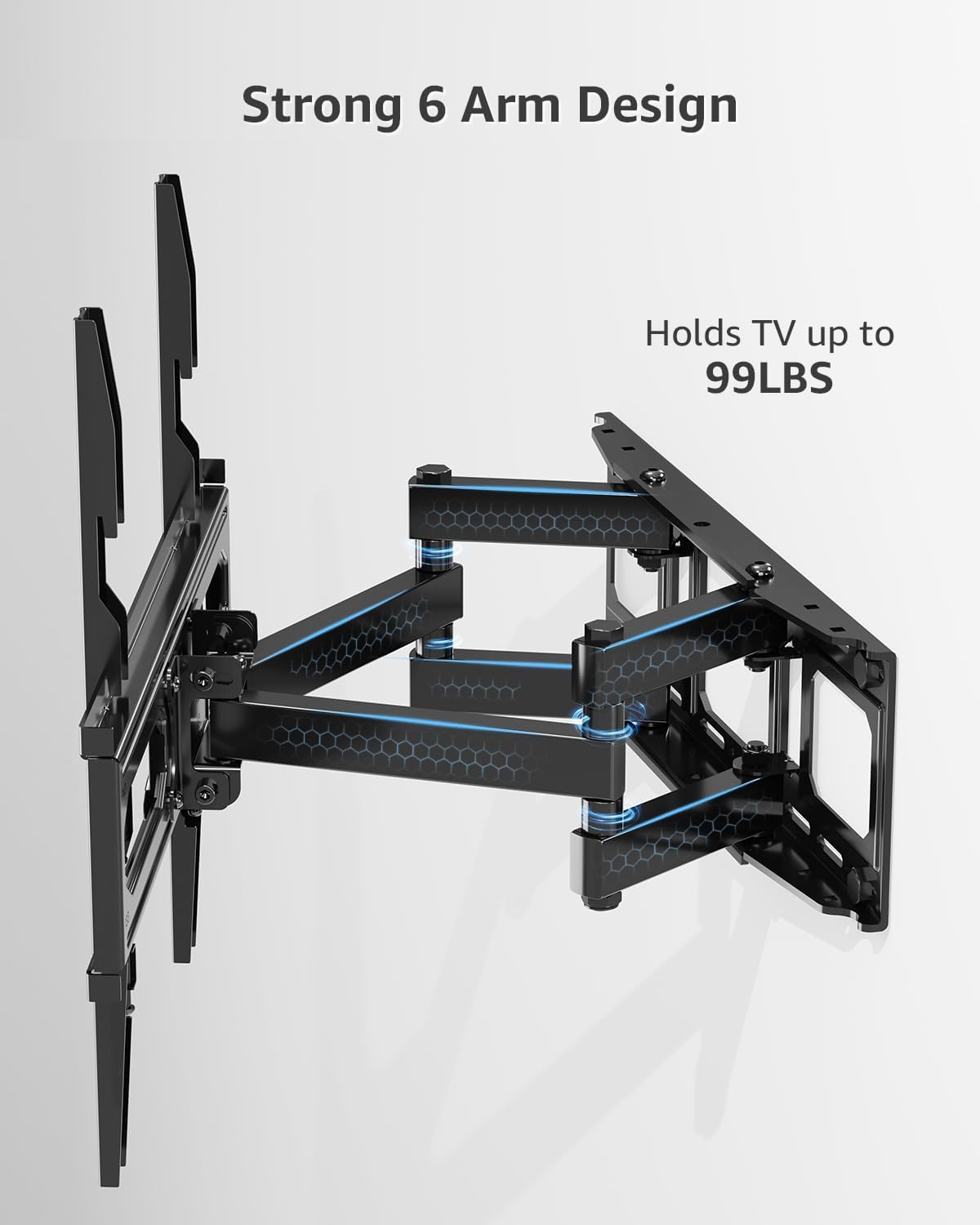 Full Motion TV Wall Mount for 26''-65'' TVs MUT0010