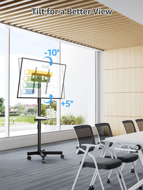 Mobile TV Cart Monitor Floor Stand for 14''-55'' TVs MUT1117