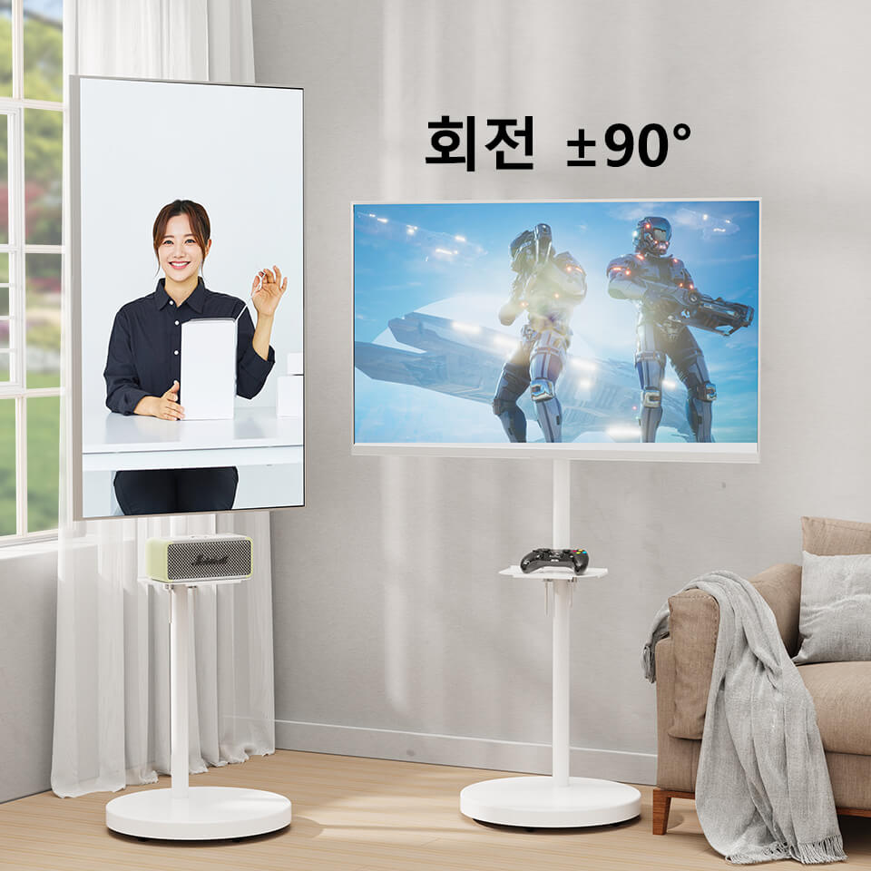 17''- 55'' Monitor Floor Stand TV Mount & TV Cart MUT1109