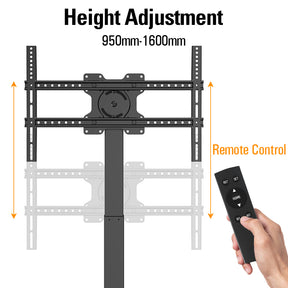 70'' TV Cart Electric Height Adjustable TV Mount & Cart MUT1201