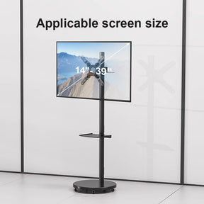 Monitor Floor Stand Hold Up To 15kg/33lbs TV Mount Cart MUT1101