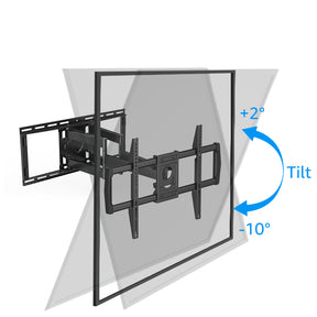 Full Motion TV Swivel Wall Mount for 37''-82'' TVs V660