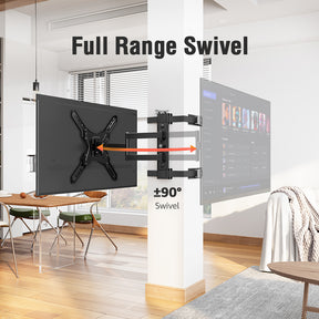 Pillar-Mounted TV Wall Swivel Mount for 	32-55 Inch TVs MUT0084
