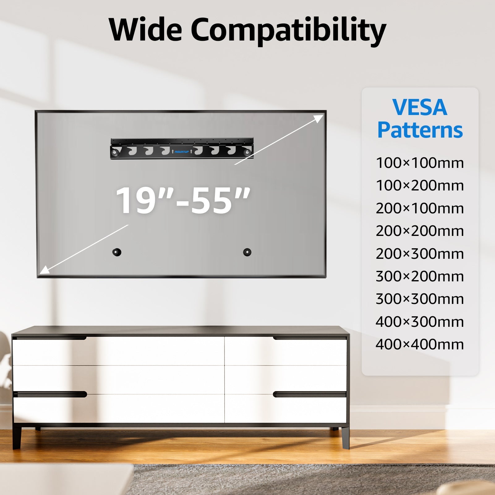 Studless TV Wall Mount MUT0060