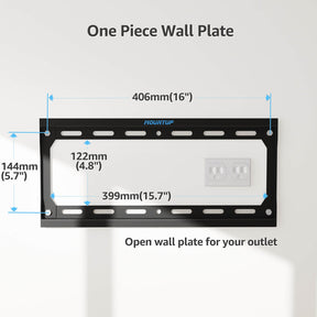 Fixed TV Wall Mount for 26''-60" TVs MUT0077-F