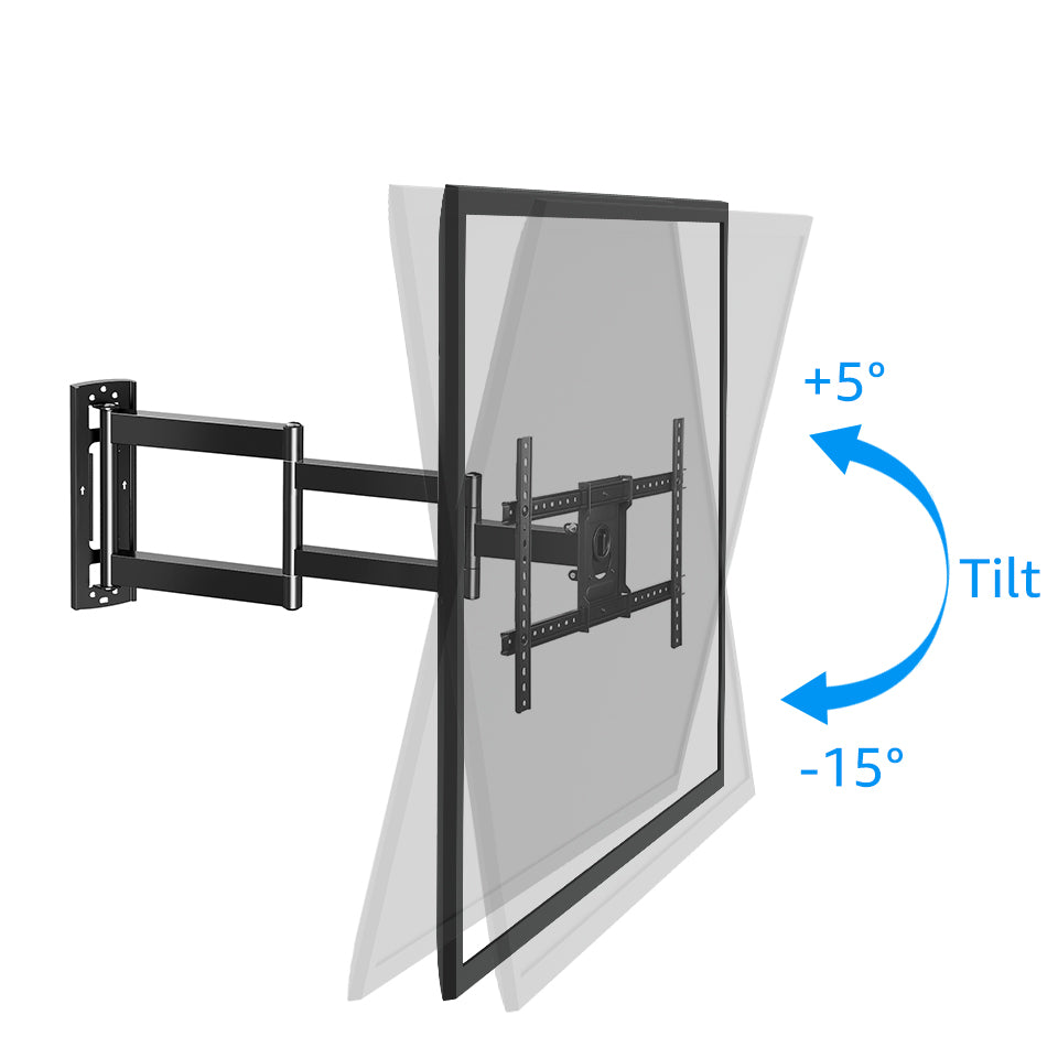 Full Motion TV Wall Swivel Mount for 42-75 inch TVs V541