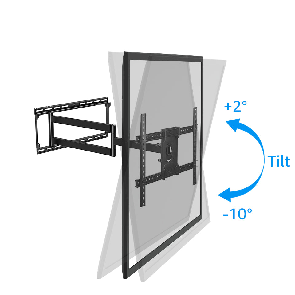 Long Arm Heavy Duty TV Wall Mount for 37''-82'' TVs V360