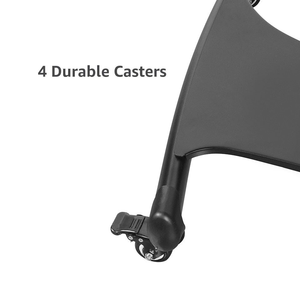 Mobile TV Trolley Cart Height Adjustable TV Pedestal Stand for 32''-70'' TVs MUT1118