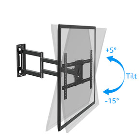 Full Motion TV Mount Wall Bracket for 42-75 Inch V670