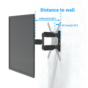 TV Wall Swivel Arm Bracket for 26''-55'' TVs MUT0070