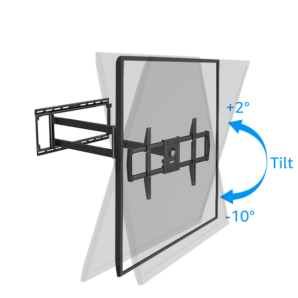 Long Arm Heavy Duty TV Wall Mount for 37''-82'' TVs V360