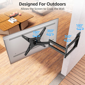 Outdoor Long Arm TV Wall Mount for 26''-65'' TVs MUT0047-OD