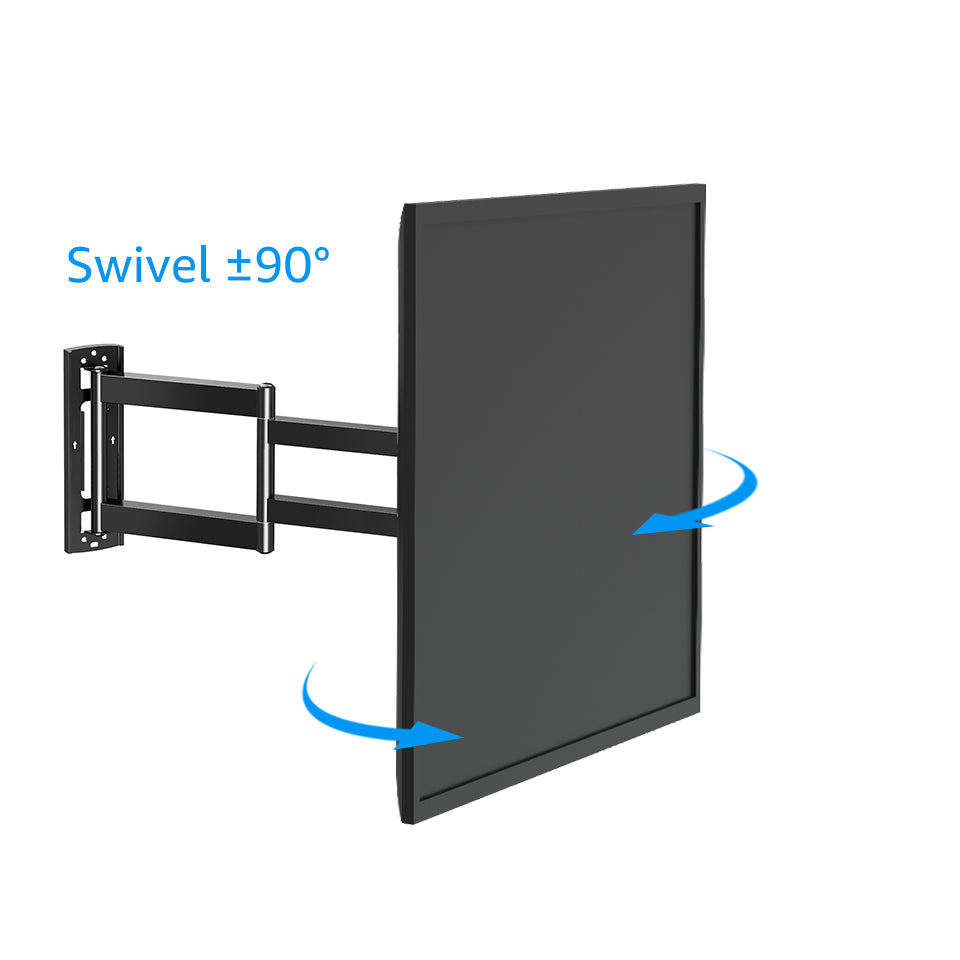 Full Motion TV Wall Swivel Mount for 42-75 inch TVs V541