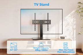 TV Stand Hold up to 40kg/88lbs for 32-55 Inch MUT1335