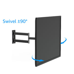 TV Base Full Motion TV Wall Mount Long Arm TV Holder 42-75 Inch V460