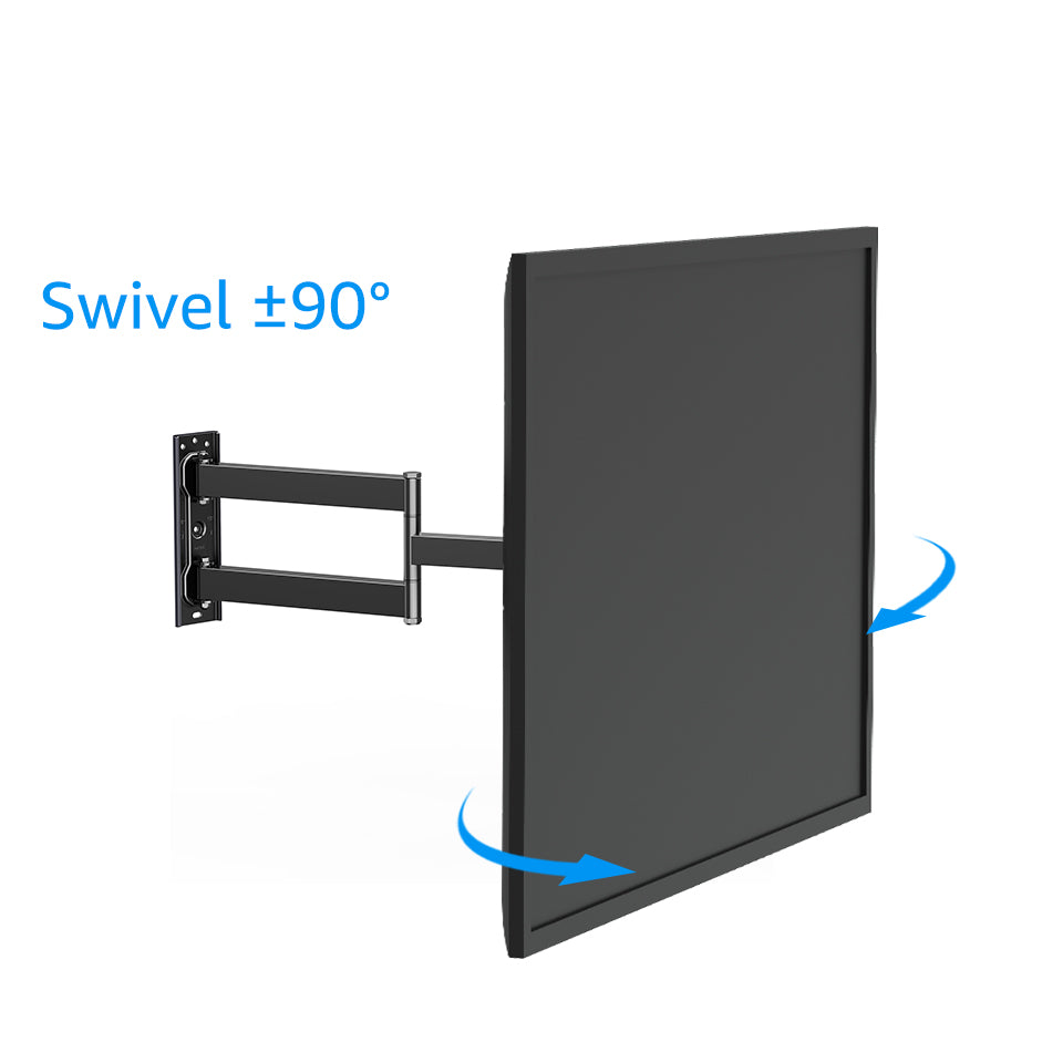 TV Base Full Motion TV Wall Mount Long Arm TV Holder 42-75 Inch V460