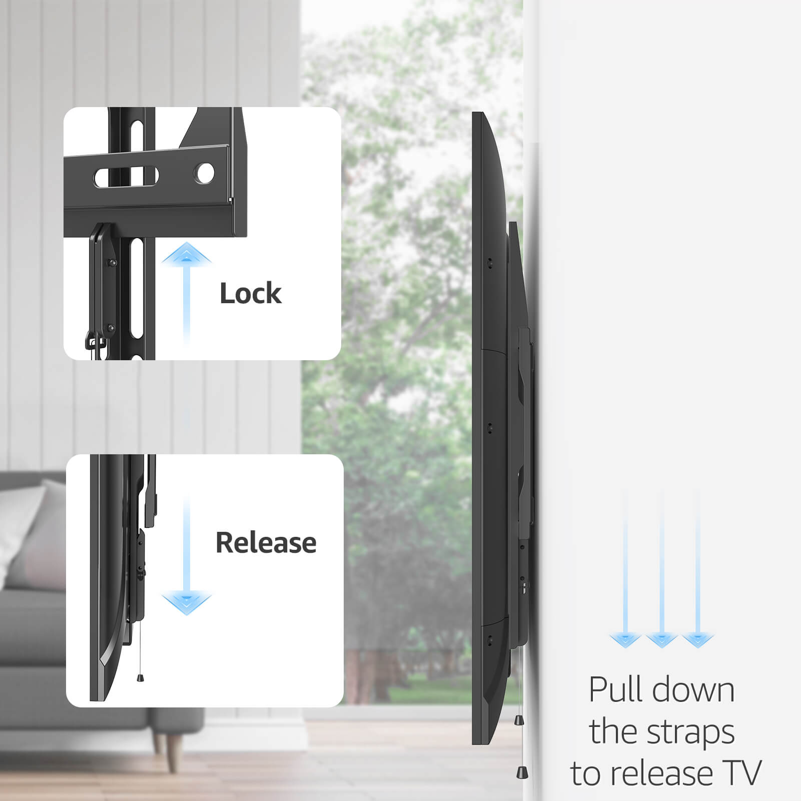 Fixed TV Wall Mount for 26''-60" TVs MUT0077-F