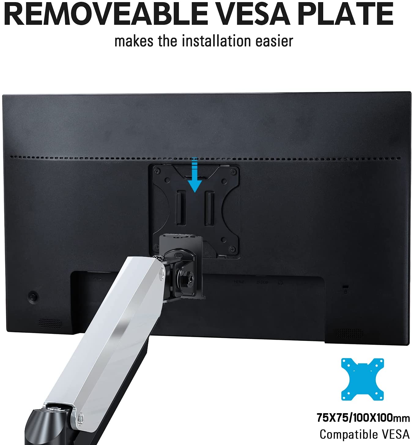 Single Monitor Desk Mount for 17''-32'' Monitors MUA0034