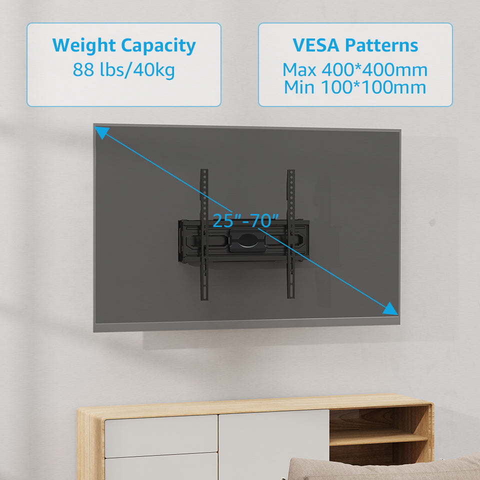 25''-70'' Full Motion TV Wall Mount E440