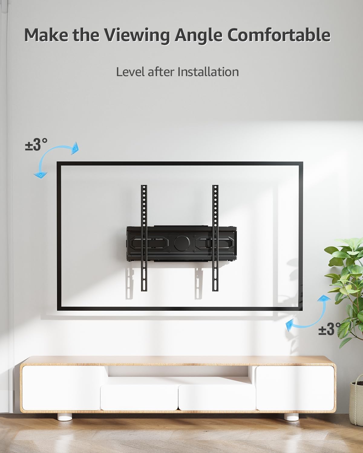 Full Motion TV Wall Mount for 26''-65'' TVs MUT0010