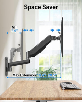 Single Monitor Wall Mount For 17"-35" Monitors MUA2005