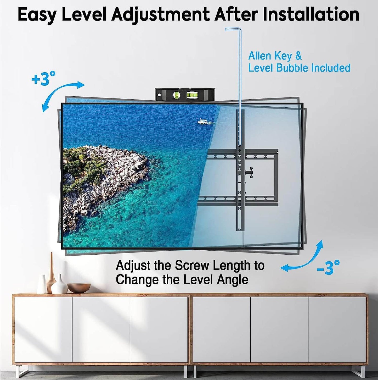 Tilting TV Wall Mount for 37''-90" TVs MUT0017
