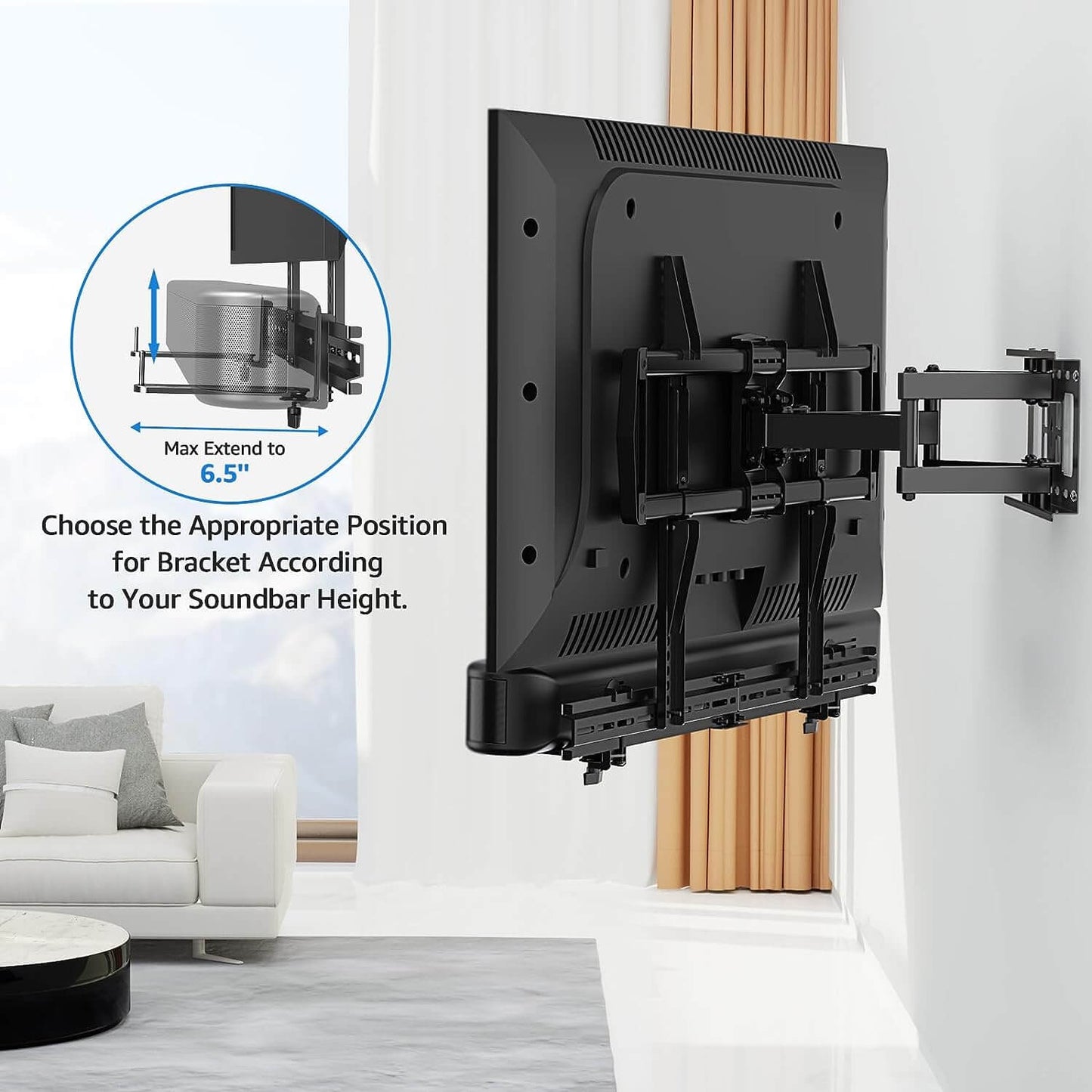 Universal Soundbar Mount Soundbar Bracket MUS-9121