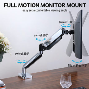 Single Monitor Desk Mount for 17''-32'' Monitors MUA0034