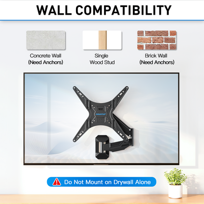 Full Motion Corner TV Wall Mount for 20''-55'' TVs MUT0037-B2