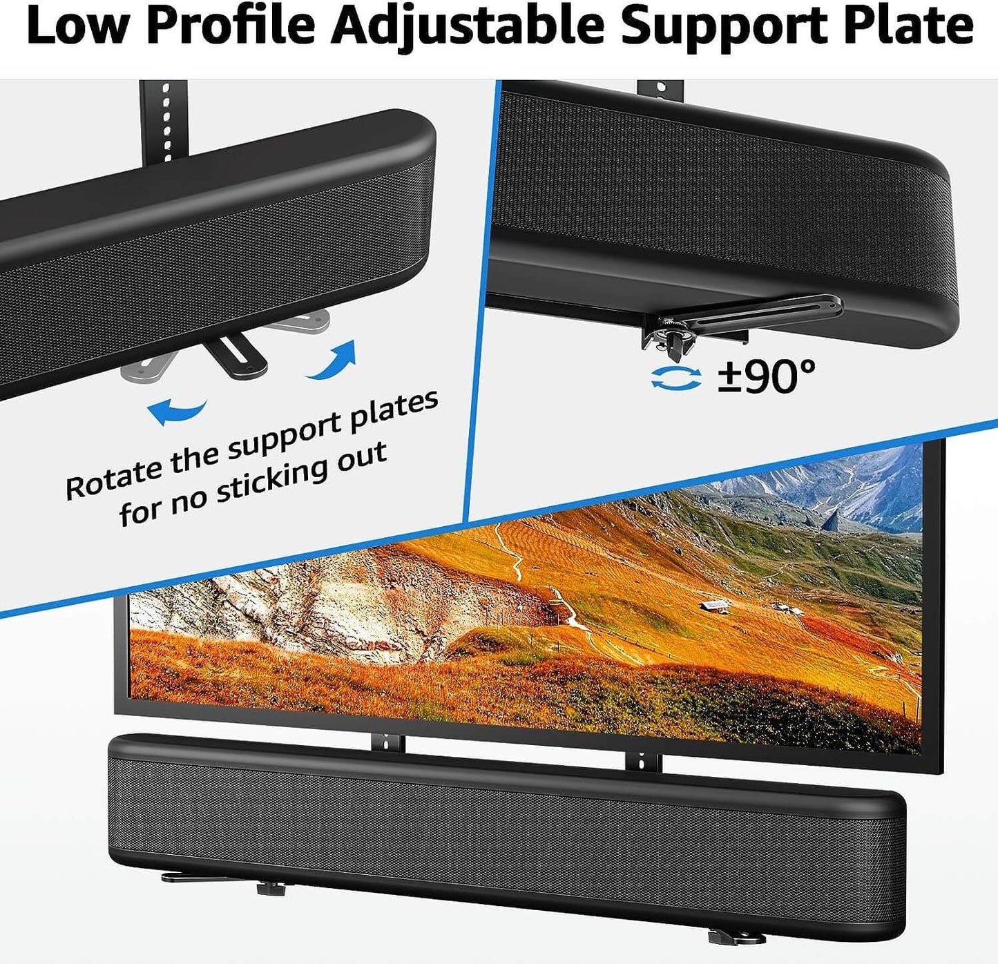 Universal Soundbar Mount Soundbar Bracket MUS-9121