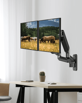 Dual Monitor Wall Mount for 2 Max 32'' Monitors MUA2004