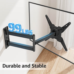 Full Motion Corner TV Wall Mount For 32"-65" TVs MUT0075