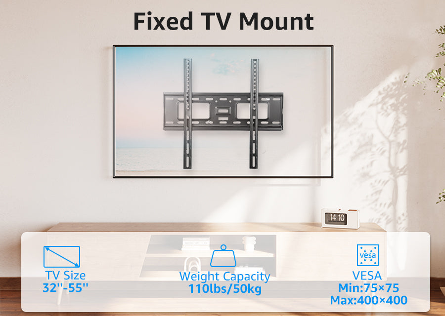 Fixed TV Bracket Wholesale TV Mounts Holder for 32"-55" MUT0073-F