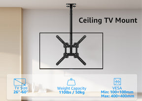 TV Ceiling Mount for 26''-60'' TVs MUT0095-M